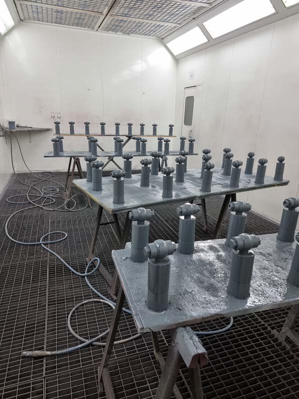 Industrieteilelackierung durch Lackiermeisterbetrieb Daniel Klosky