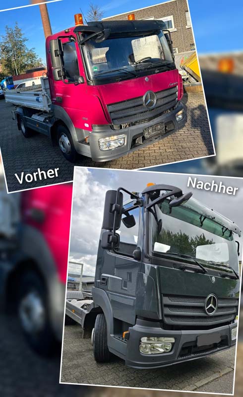 LKW Lackierung und Aufbereitung durch Lackiermeisterbetrieb Daniel Klosky - 1